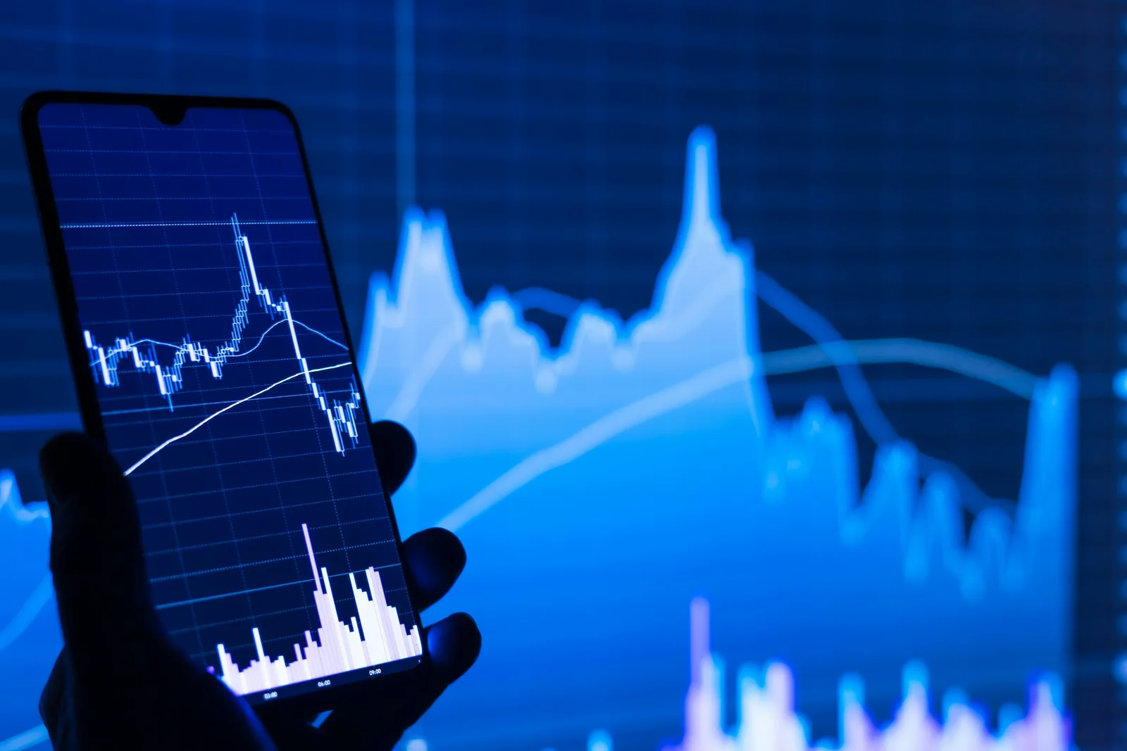 Finansal veri ekranı